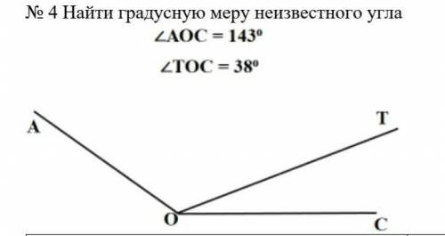 Найдите градусную меру неизвестного угла.​