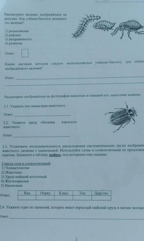 1)Рассмотрите явление, изображённое на рисунке. Как учёные-биологи называютэто явление?1) размножени