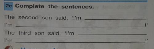 2c Complete the sentences.  ​