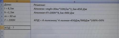 по наклонному мосту длиной 4.5 м на высоту 1.5 втянут ящик массой 30кг. сила трения ящика о состовля