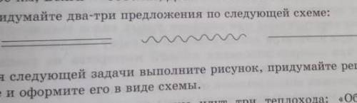 Составьте два-три предложения по следующей схеме​