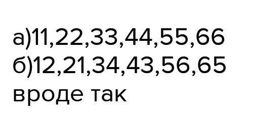 Задание: 7 Из цифр 1,2, 3, 4, 5, и 6 образованы двузначные числа. Определите, сколько ситуаций возмо