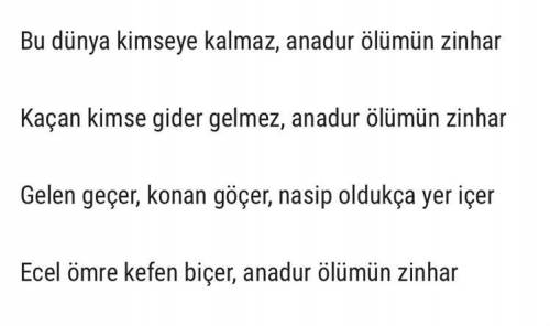 Yunus emrenin bu şiirinin anlamı ne açıklarmısnız lütfen aci