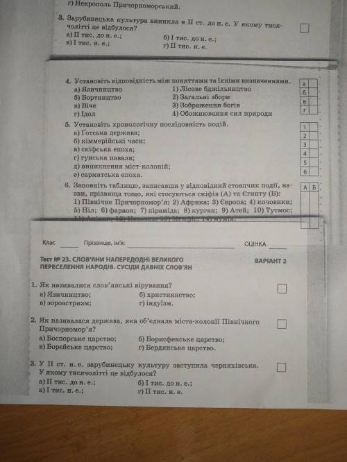 До іть установіть хронологічну послідовність подій: а) Ґотська держава б) кіммерійські часи в) скіфс