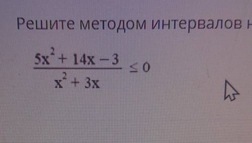 Решите мотодом интервалов неравенство​