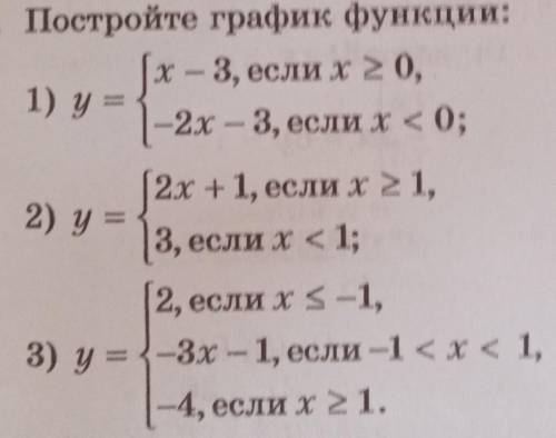 Тема:Линейная функция её график и её свойство 7 класс​