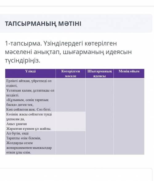 Комек керек отінем мен білмейм жатырмын берем​