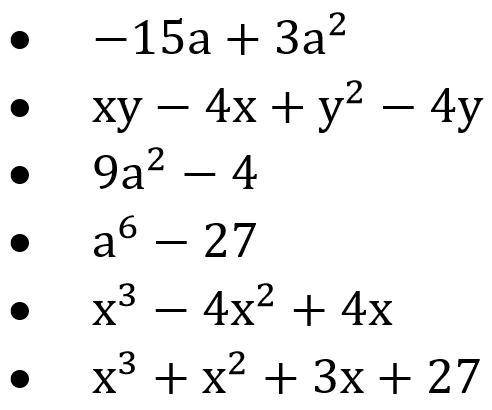 Разложите многочлены на множители если можно письменно