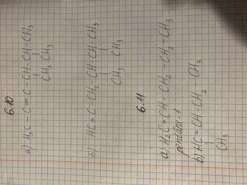 6.10 Названия химических соединений A)?B)?6.11Назовите изомеры пентана из номенклатуры