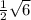 \frac{1}{2} \sqrt{6}