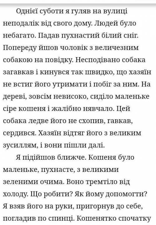 Скласти оповідання обсягом дві сторінки, на тему випадок на вулиці​