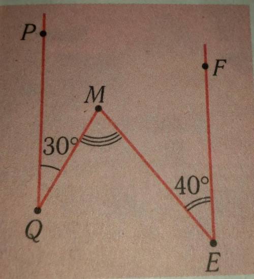 Люди зайдіть до мене в профіль іть кому не важко, ів 3. а) На рис. 2.100 PQ || EF. Визначте кут QМЕ
