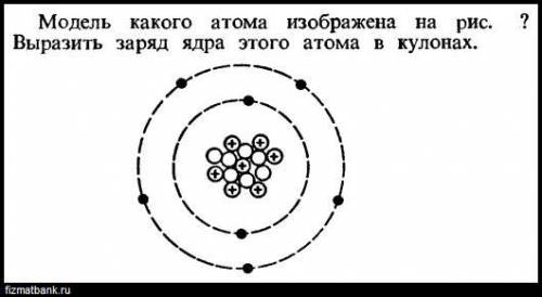 1. Модели каких атомов или ионов изображены на рис.