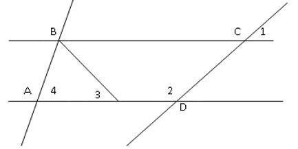 7. Дано: <1=48°, <2=132°, <3 = 45°, ВЕ – биссектриса <АВС. Найдите с подробным решение :