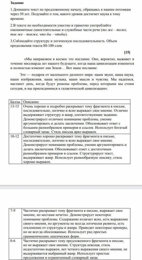 Допишите текст по предложенному началу, обращаясь к нашим потомкам через 50 лет. Подумайте о том, ка