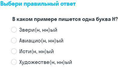 В каком примере пишется одна буква Н?