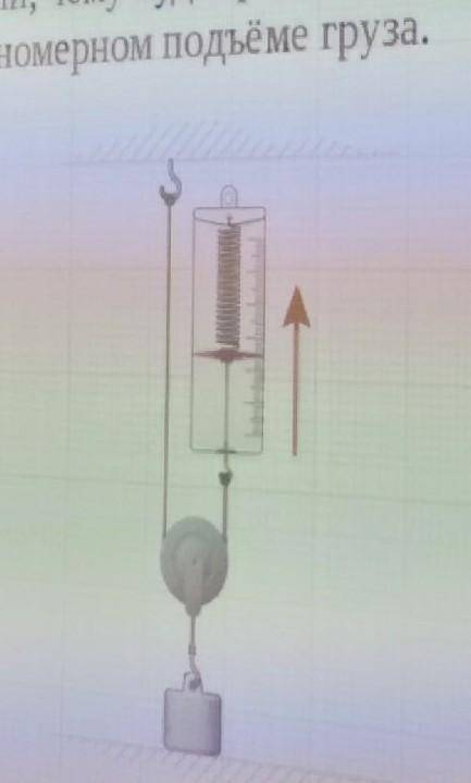 Вес подвижного блока равен 1,1 Н а груз весит 8Н Определи чему будет равно показание динамометра при