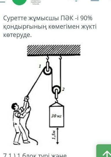 На снимке рабочий поднимает груз с 90% оборудования. 7.1) Блок типа 1 и его применение 7.2) Блок тип