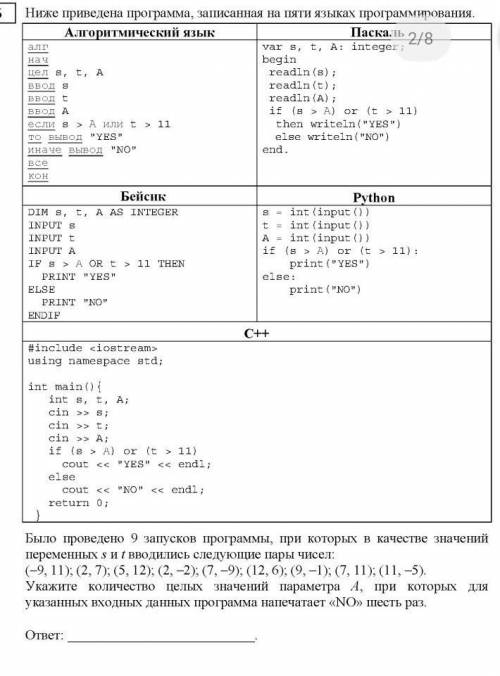 ИНФОРМАТИКА !Объясните , как делать такое задание через Паскаль​