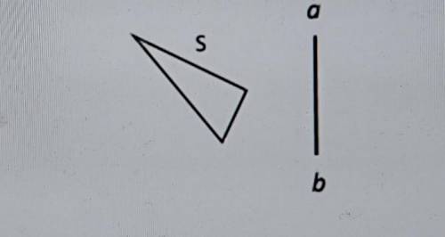 Постройте изображение предмета S в плоском зеркале как это будет и как это будет изображение Почему​