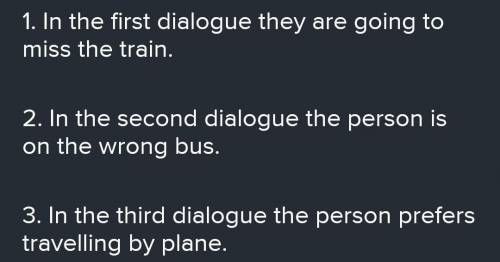 Unit revision Listen to the three dialogues. Read the statements and decide what is True, False and