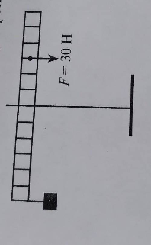 Рычаг установленный на рисунке находиттся в равновесии. Чему равна масса прикрепленного груза. 1)1 к