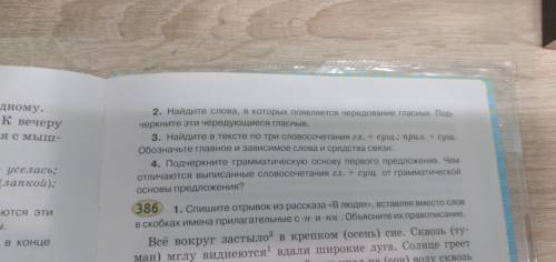 ответьте на цифру 2 и 3(вопросы после текста) по тексту