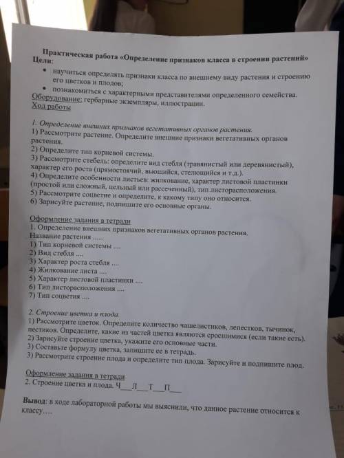 сделать эту практическую работу