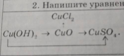 Напишите уравнение реакции, соответствующих схеме:​
