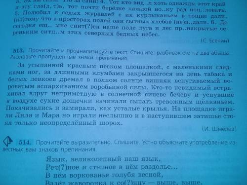 Упр 513. 1. Графически обьяснить поставленные знаки препинания 2.Обозначит морфемный состав слов: ус