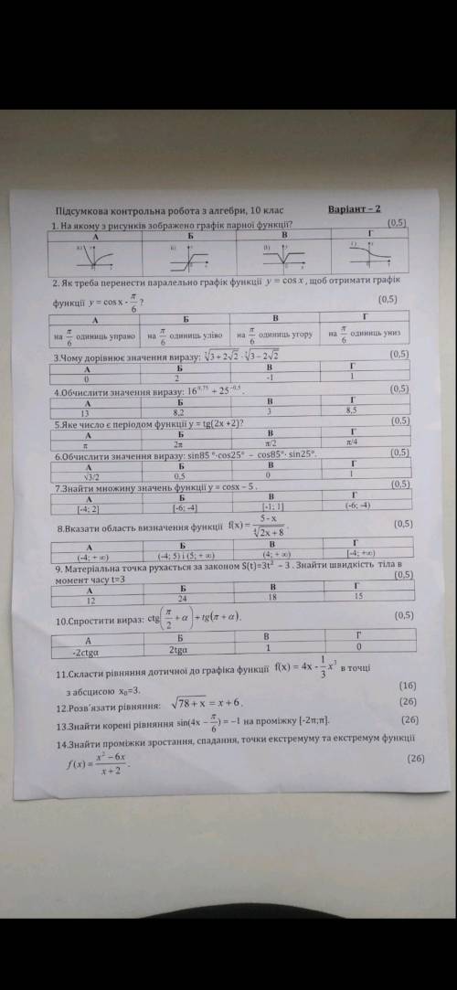 До іть будь ласка 11,12,13,14 завдання