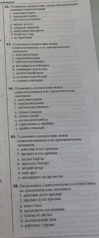 Русский язык Словосочетание