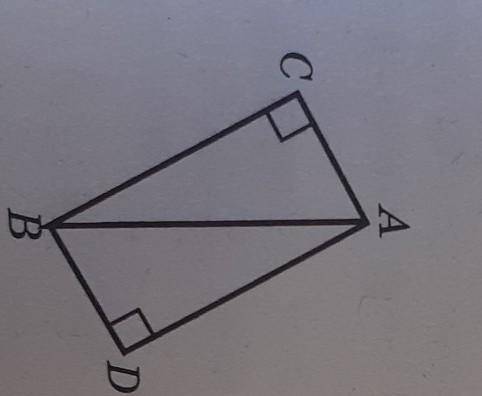 Прямоугольные треугольники ABC и ABD имеют общую гипотенузу АВ. известно чта Ac = Bc докажите что AD
