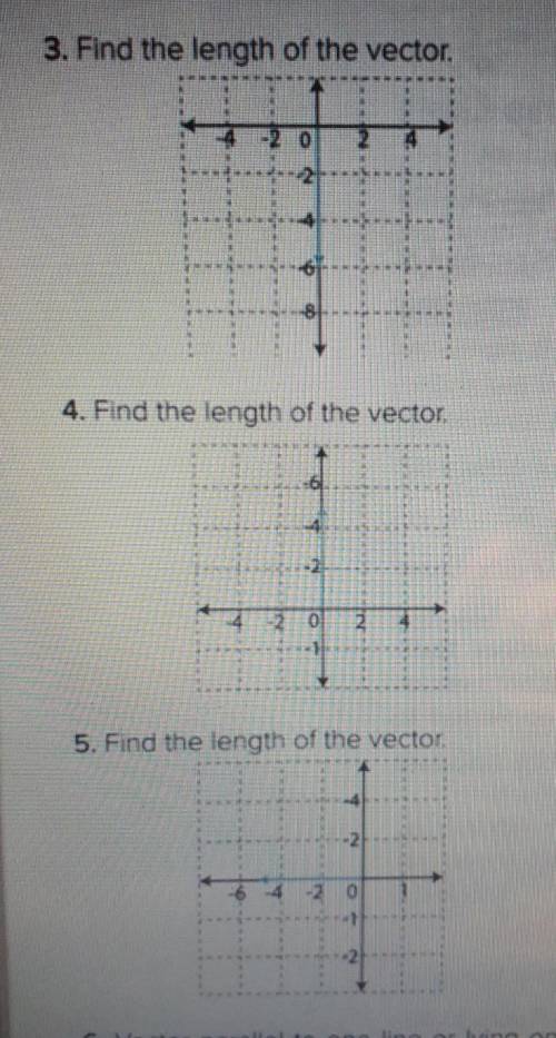 Find the length of the vector