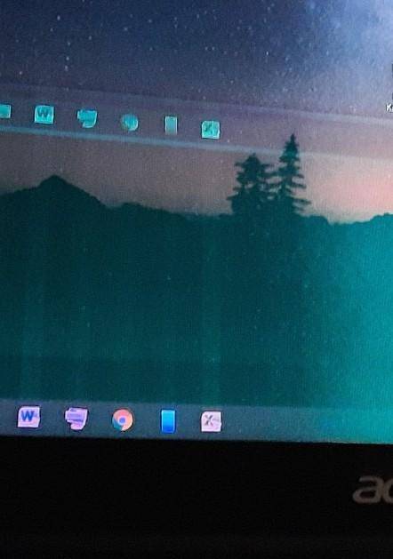 , как называется этот дефект? Ноутбук acer aspire 5. Понимаю не по теме приложения, но может кто-то