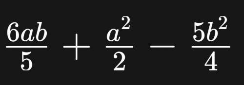 Упростите выражение 4) (3/8a^3b^2+9/10a^2b^3-15/16ab^4):(3/4ab^2)