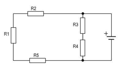 R1=30;R2=20;R3-10;R4=20;R5=30; I3=2 U общ ,I 2,I 4, I 5?