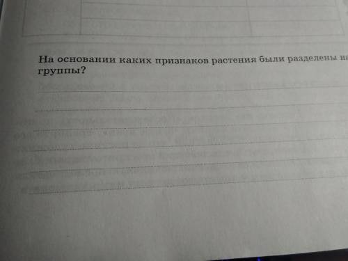 Сравните строение низших и высших растений. Заполни таблицу. На основы каких признаков растения были