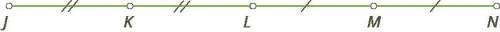 KL = 90 см NM = 120 см Використовуючи дану інформацію, обчисли довжину відрізка MK.