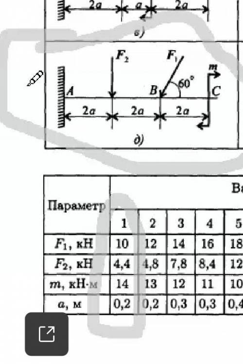 Здравствуйте с технической механикой! Если вам не сложно то можно с объяснения! Картинка Д Вариант 1