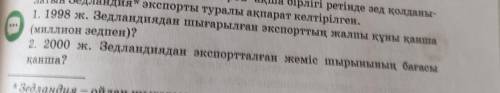 2000 ж.зерландиядан экспортталған жеміс шырынының бағасы қанша