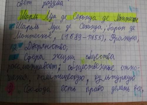 Джон Локк и его взгляды, Вольтер, Мотескьё, Жан Жак Руссо и их взгляды