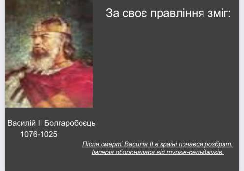 Закінчити 2 слайди на українській мові