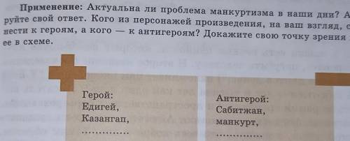 едигей казангап сабитжан какие люди отразите их в схеме