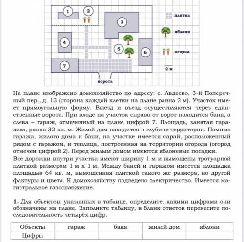 На плане изображено домохозяйство по адресу: с. Авдеево, 3-й Попереч- ный пер., д. 13 (сторона каждо