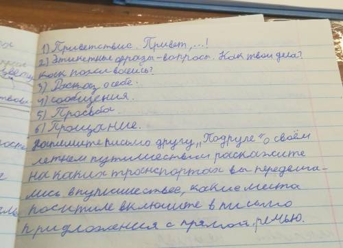 нужно сочинение ездил в Баравое на машине письмо Паштету с прямой речью