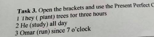 Open the brackets And use rhe The present perfect continuus tense