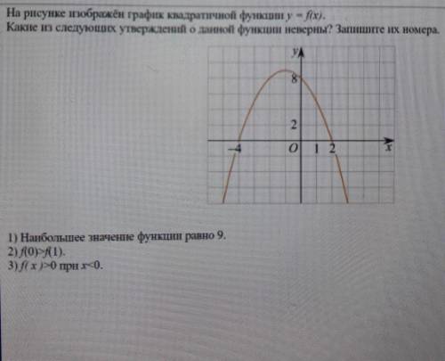 Выберите неверные утверждения