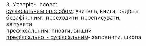 УКР МОВА 6 КЛАС САМОСТІЙНА РОБОТА