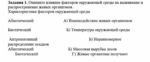 Опишите влияние факторов окружающей среды на выживание и распространение живых организмов